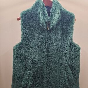 Talbots Green Vest